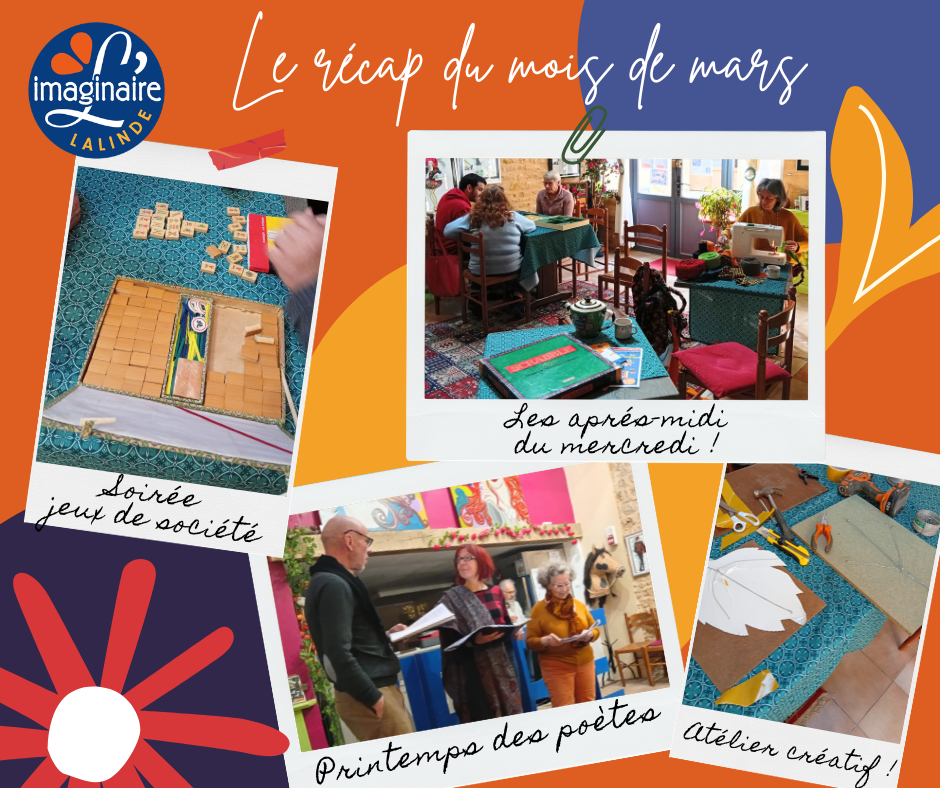 Récap du mois de mars 2026